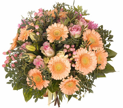 Peach Perfect Bouquet - Florist London