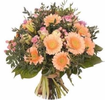 Peach Perfect Bouquet - Florist London