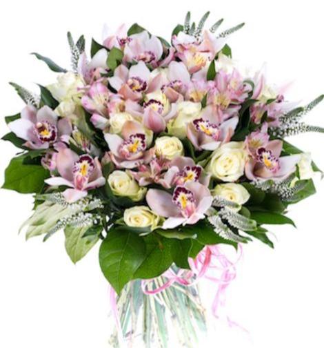 Pink and White Paradise Bouquet - Florist London