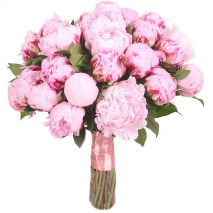 Pink Peony Wedding Bouquet - Florist London