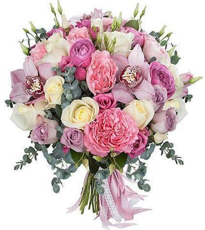 Pink Romance Bouquet - Florist London