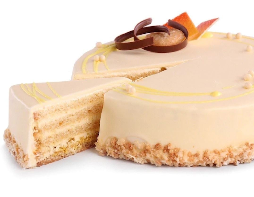 Pink Roses Bouquet with Cake - Florist London