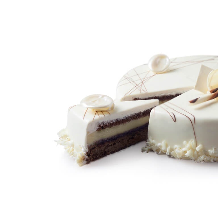 Pink Roses Bouquet with Cake - Florist London