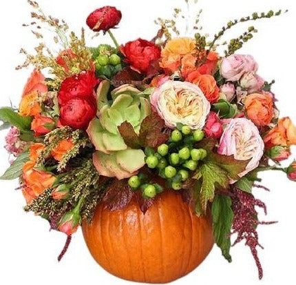 Pretty Pumpkin Arrangement