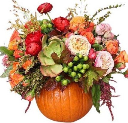 Pretty Pumpkin Arrangement - Florist London