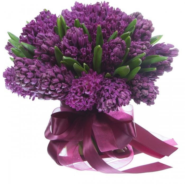 Purple Hyacinth Bouquet - Florist London