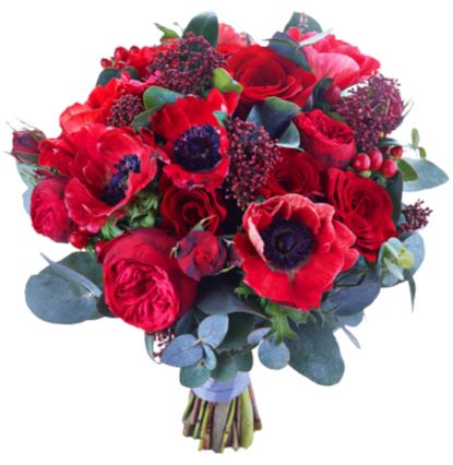 Red Romantic Bouquet - Florist London