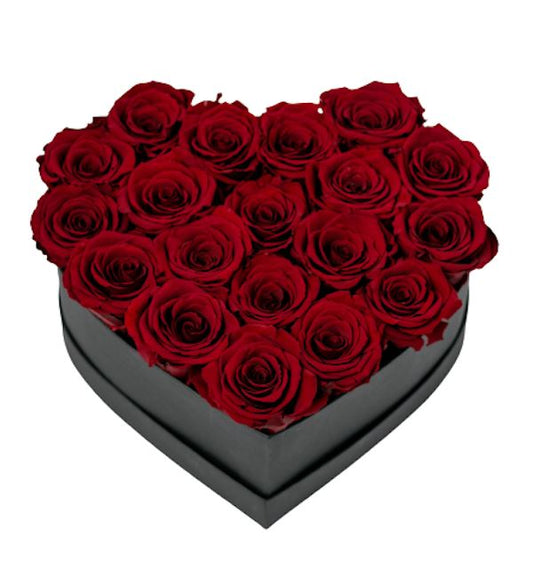 Red Roses in Box