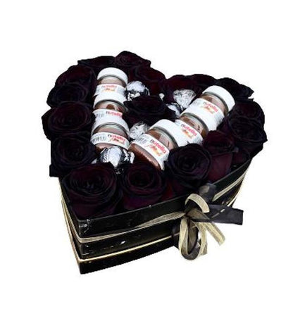 Roses with Nutella