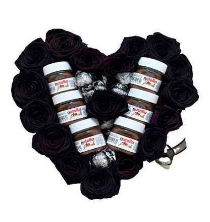 Roses with Nutella