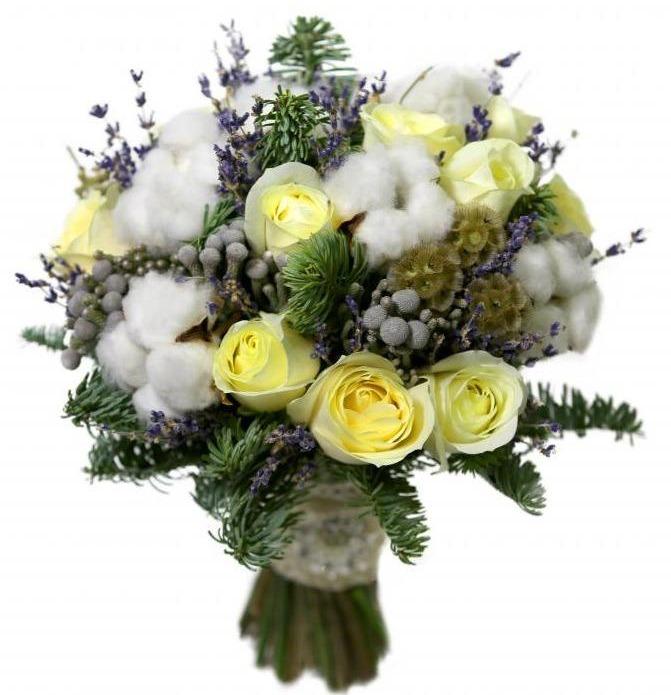 Snowy Christmas Bouquet - Florist London