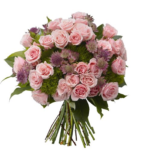 Spray Roses and Astrantia Bouquet