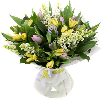 Spring Bouquet with Lilac - Florist London