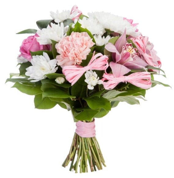Stunning Pink and White Bouquet - Florist London