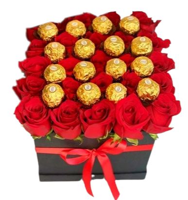 Sweet and Roses Box - Florist London