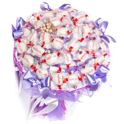 Sweet Purple Chocolate Bouquet - Florist London