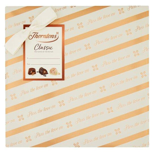 Thorntons Classic Collection Milk White Dark Chocolate