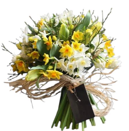 Tulips and Narcissus Bouquet - Florist London