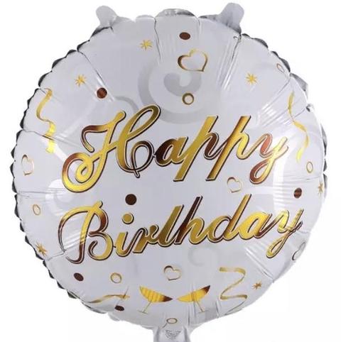 White Confetti Balloon