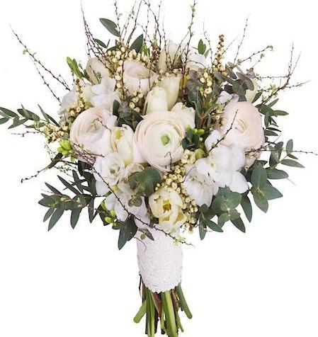 White Creation Wedding Bouquet - Florist London