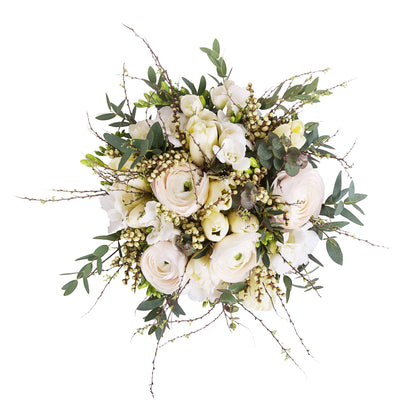 White Creation Wedding Bouquet - Florist London