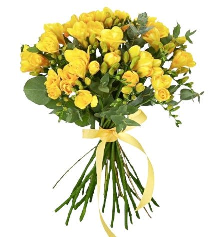 Yellow Freesia Bouquet - Florist London