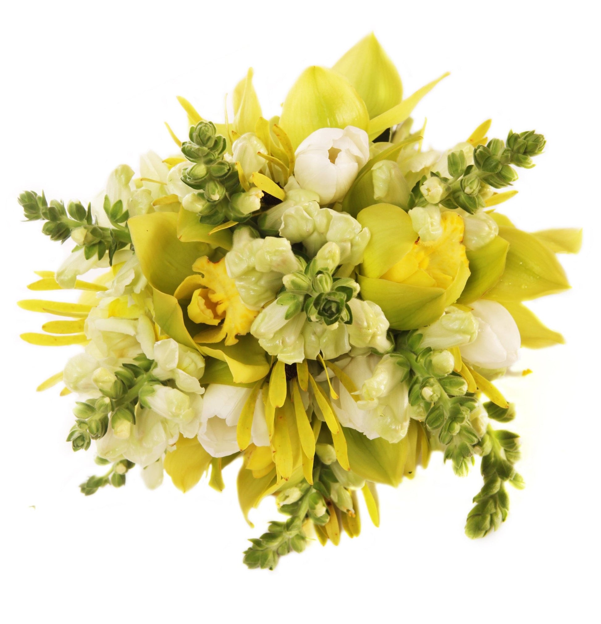 Yellow Smile Wedding Bouquet - Florist London