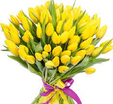 Yellow Tulips Bouquet - Florist London